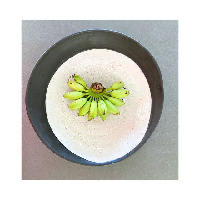 PLATO CERÁMICA IRREGULAR V/N