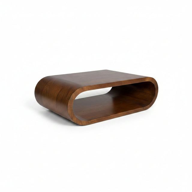 MESA DE MADERA CURVA