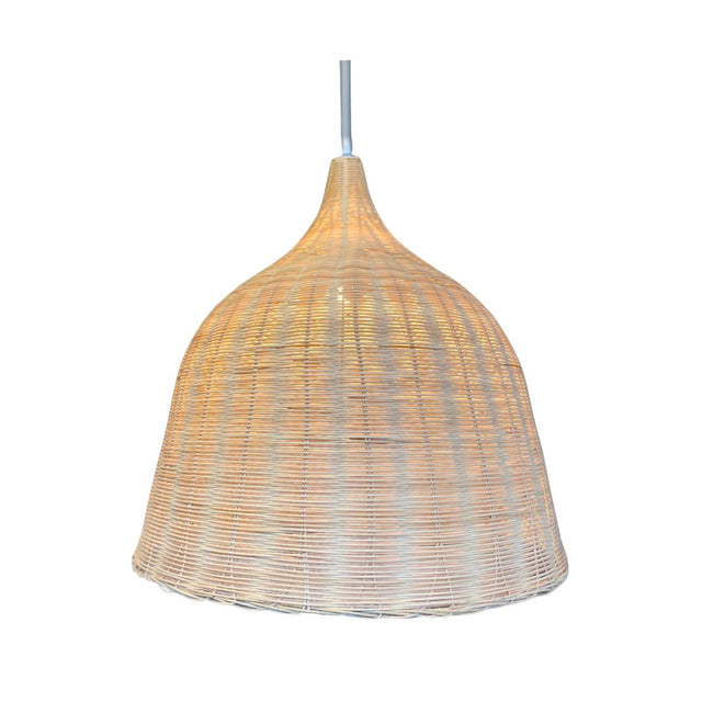 LAMPARA DE RATAN NATURAL