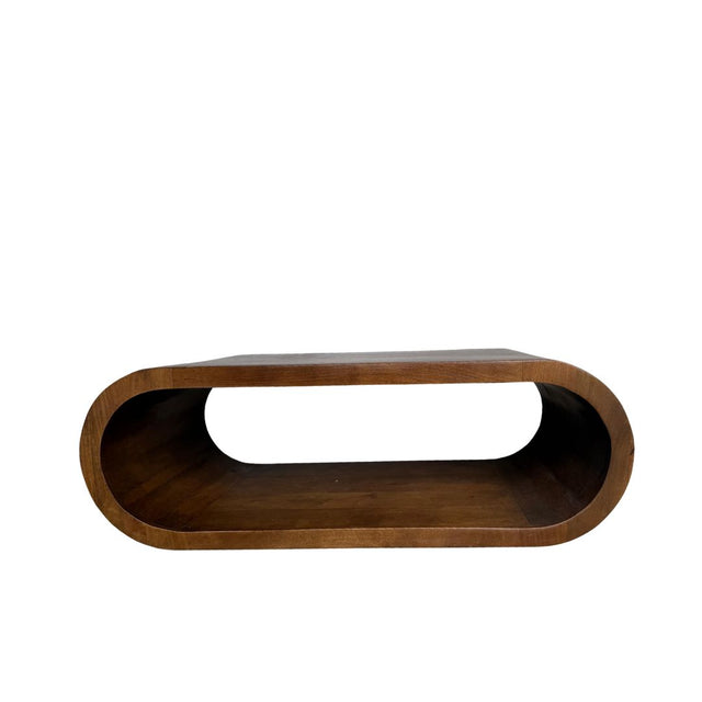 MESA DE MADERA CURVA