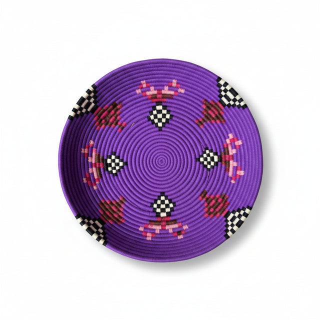 PLATO MARROQUÍ MORADO