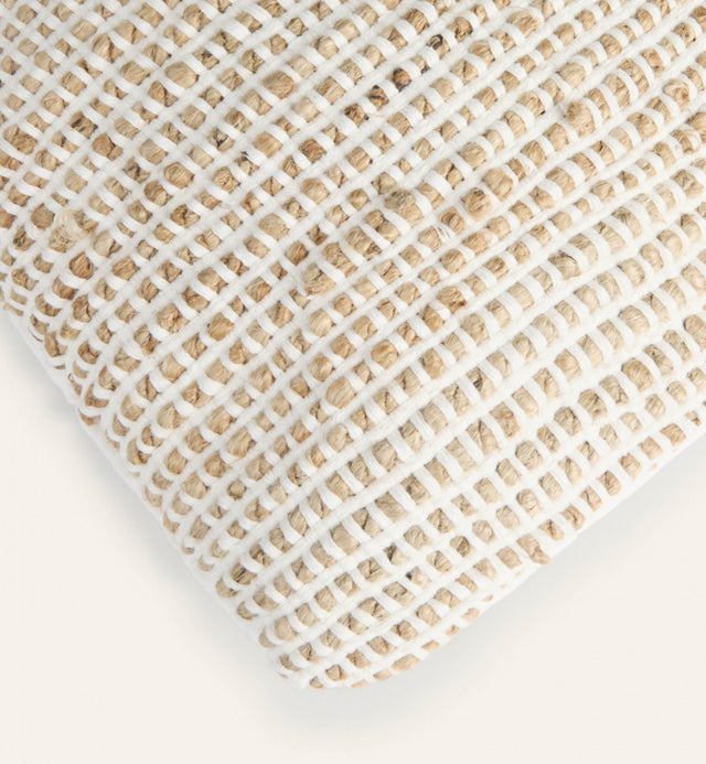 FUNDA DE COJÍN WEST CRUDO 60 X 60