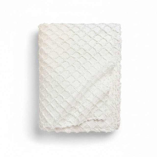 COLCHA ROYAL BLANCO