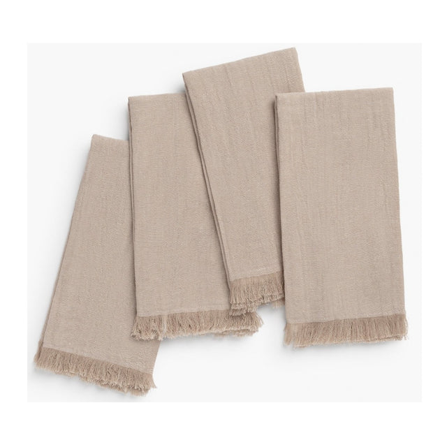 SERVILLETA LAYER CRUDO (SET OF 4)