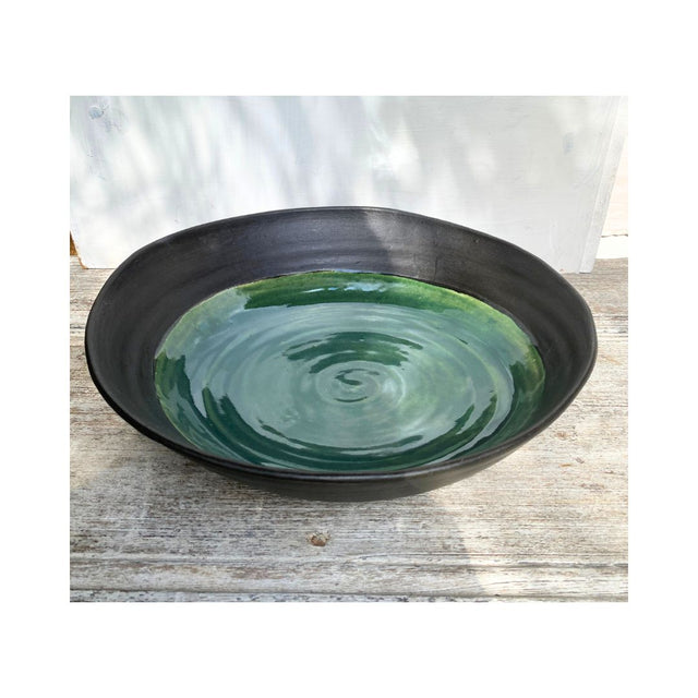 PLATO CERÁMICA IRREGULAR V/N