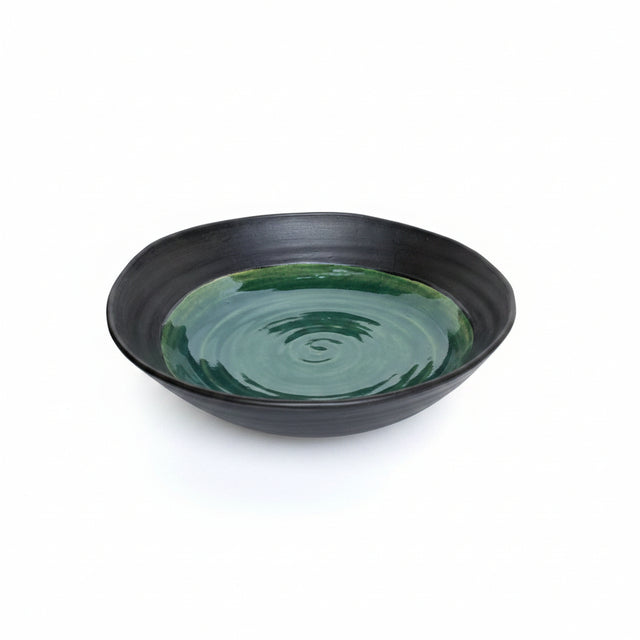 PLATO CERÁMICA IRREGULAR V/N