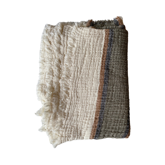 MANTA ALGODÓN NATURA