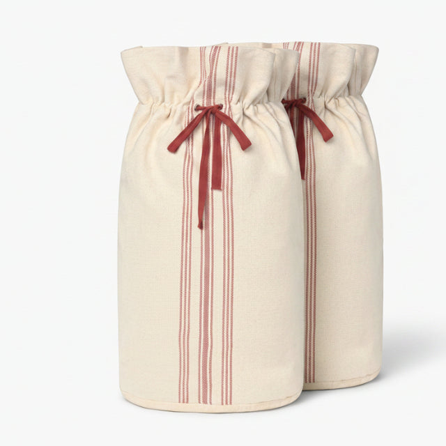 BOLSA DE TELA NAVIDEÑA