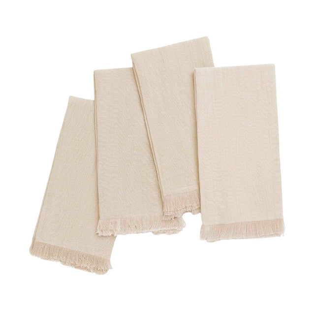 SERVILLETA LAYER BEIGE (SET OF 4)