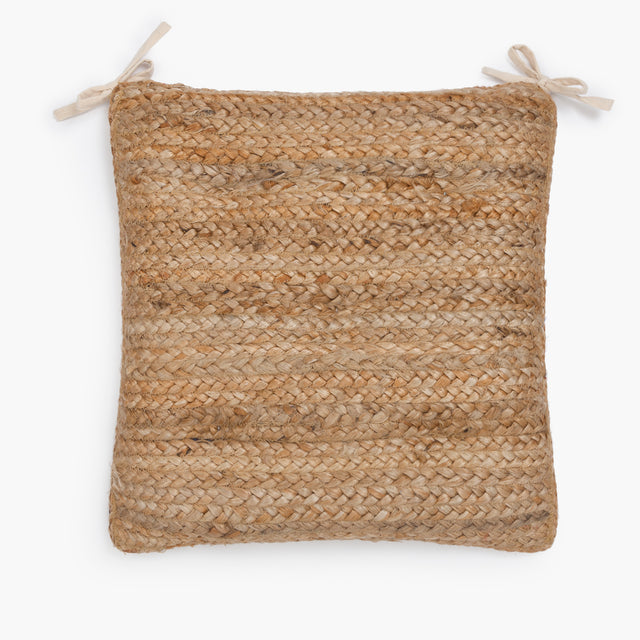 SQUARE JUTE CHAIR CUSHION