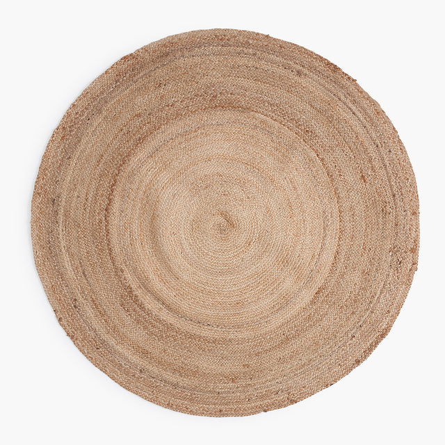 ROUND JUTE RUG CH