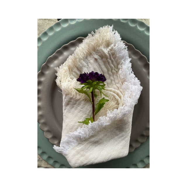SERVILLETA LAYER BEIGE (SET OF 4)