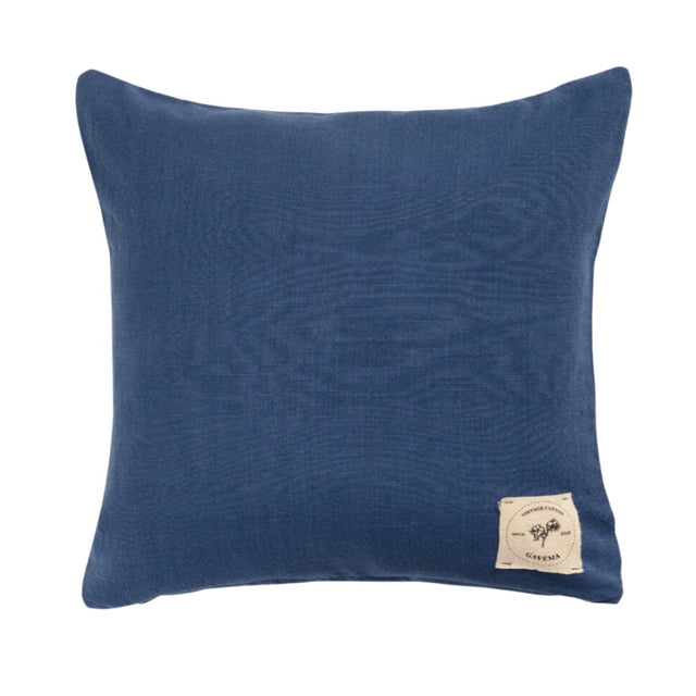 COJIN LINO AZUL OSCURO