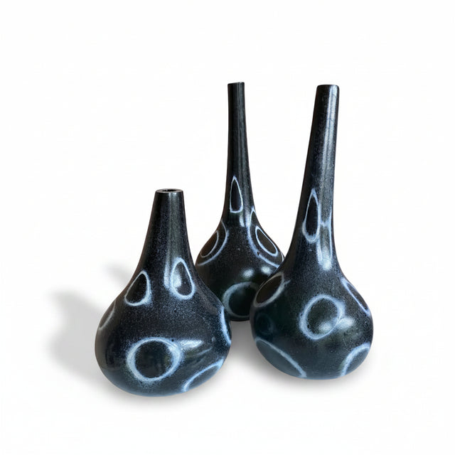 TRIO VITRO VERDE OPACO
