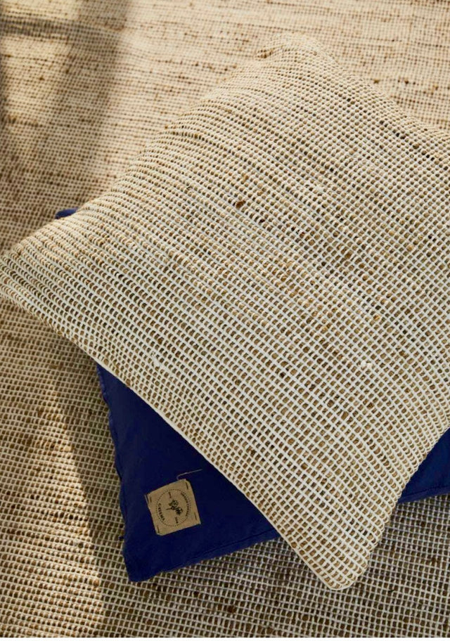FUNDA DE COJÍN WEST CRUDO 60 X 60