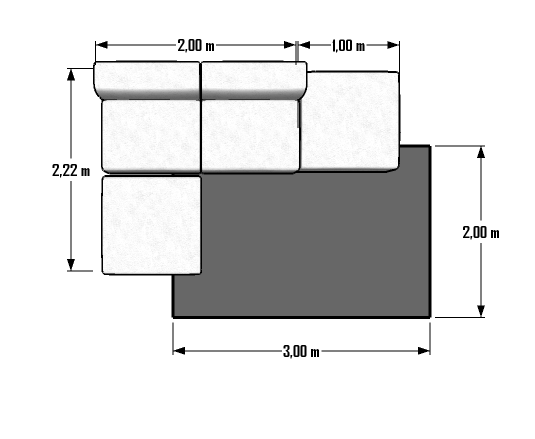 SOFA LAZY OFF WHITE