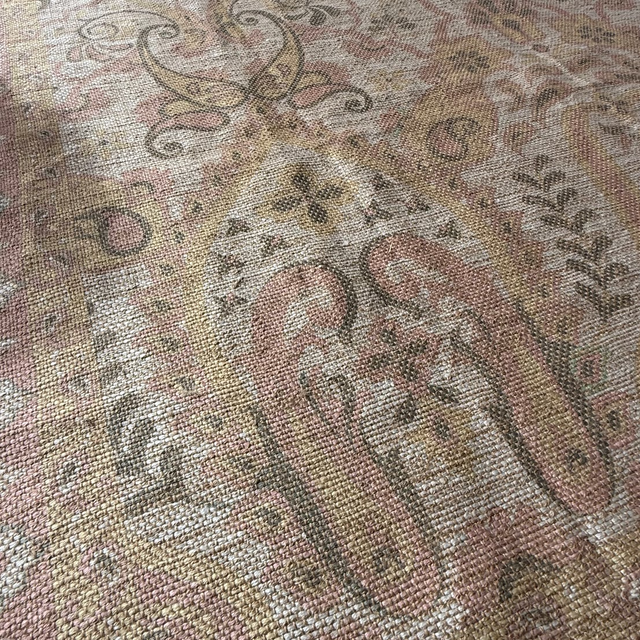 ALFOMBRA DE YUTE ROSE